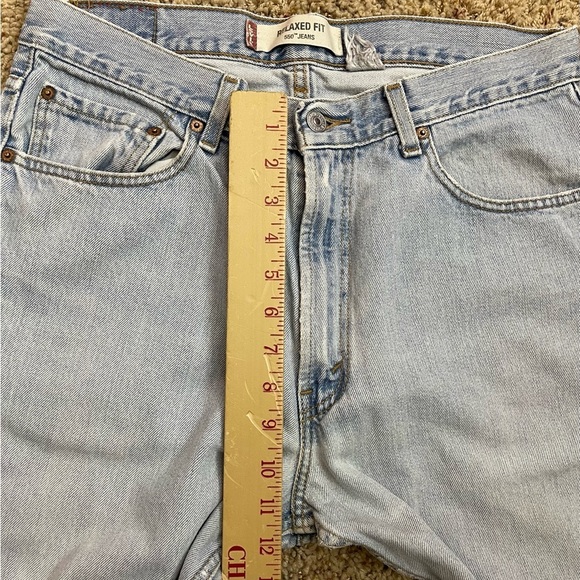 Levi’s 550 relaxed fit jeans (back pocket personalized) high waist size 32 - Picture 9 of 12